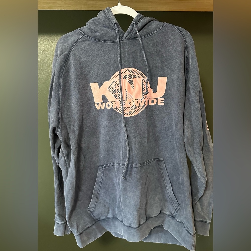 Stonewashed KNJ Size - XL Hoodie